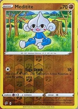 Meditie Reverse Holo - 097/163 - Rebel Clash Pokemon 2020