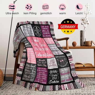 Frauen Geschenke, Geschenke Für Freundin Decke, Kuscheldecke Geburtstagsgeschenk