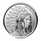 1 oz Scottsdale Buffalo Girl Silver Round