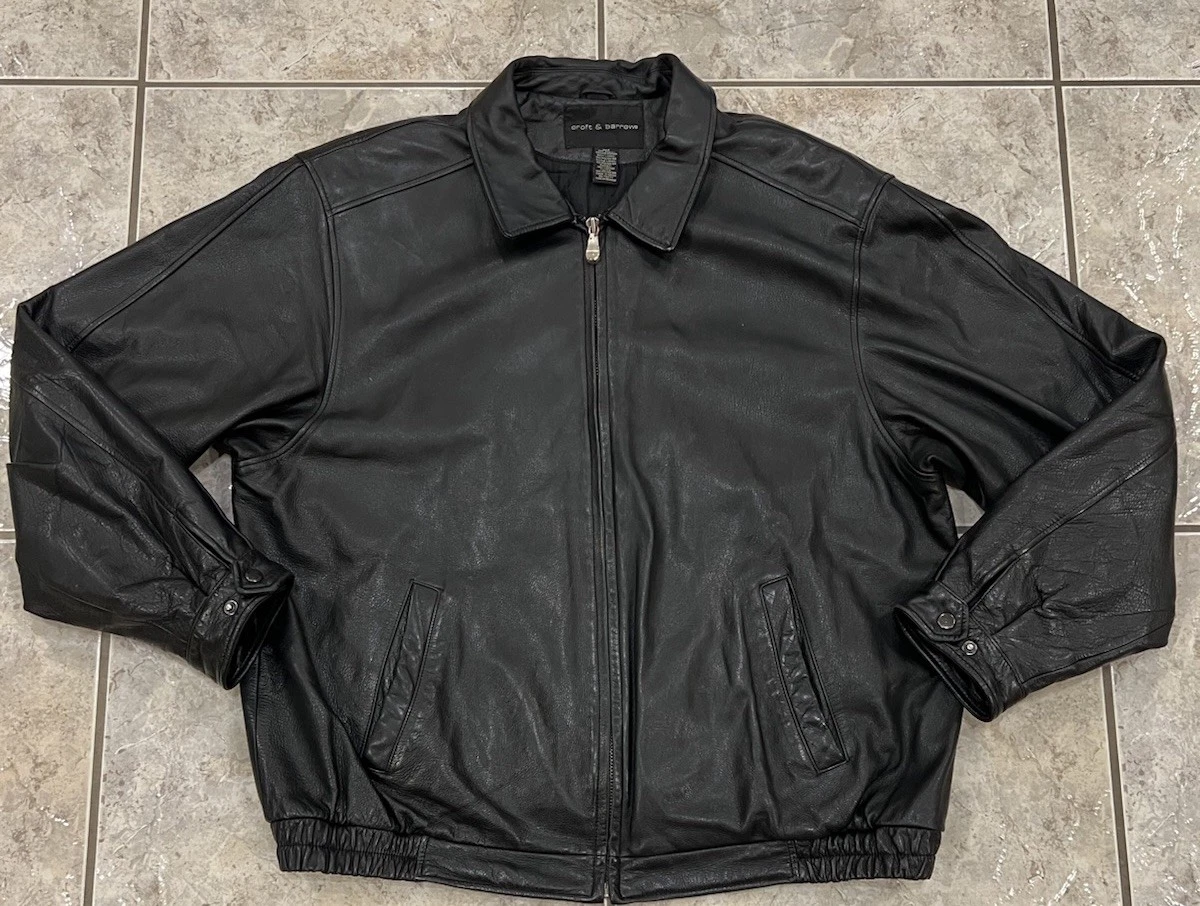 Croft & Barrow Leather Jacket products for sale | eBay