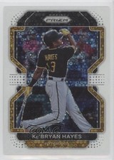 2022 Panini Prizm Tier II White Donut Circle Prizm 3/5 Ke'Bryan Hayes #143 b4d