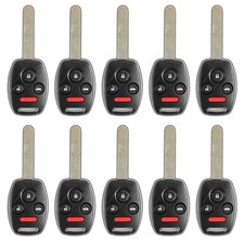 10x For 2006 2007 2008 2009 2010 2011 2012 2013 Honda Civic Remote Car Key Fob 10x For 2006 2007 2008 2009 2010 2011 2012 2013 Honda Civic Remote Car Key Fob