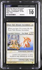 RUNE-TAIL, KITSUNE ASCENDANT Saviors of Kamigawa Foil Rare CGC 10 MTG