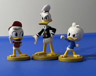 Disney Duck Tales Donald Duck, Dewey & Huey PVC Figures Cake Topper