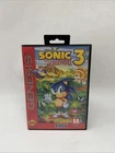 🔥Sonic the Hedgehog 3 (Sega Genesis, 1994) Sega CIB Complete Tested 🔥