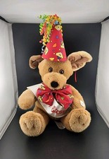 2007 Build-A-Bear Happy Birthday Bear Plush Stuffed Bear 10"
