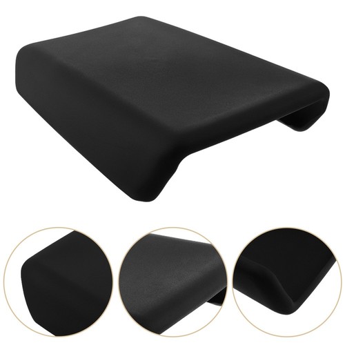 CDEFG Cubierta De Consola Central Para Kia EV6 2022 2023 2024 2024, Funda Para Reposabrazos, Almohadilla Para Reposabrazos, Codo, Protector De Fibra De Carbono Para Accesorios EV6 2024 2023 (negro
