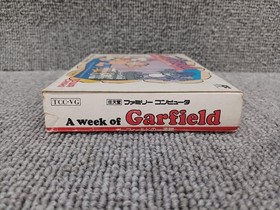 Towachiki Famicom Soft Garfield A Week Used