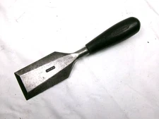 STANLEY EVERLASTING 2" WIDE WOODWORKING CHISEL - HARD PLASTIC HANDLE