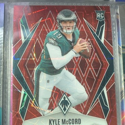 Panini Phoenix Football Kyle McCord Rookie Red Serial #173 Eagles /199 2025