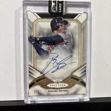 2019 Topps Five Tool Phenom Rafael Devers Auto 1/1
