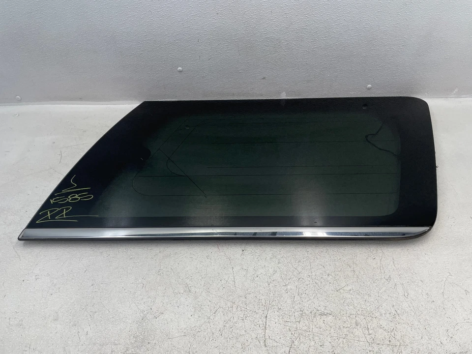 15 16 17 Lincoln Navigator Rear Right Pass Quarter Window Glass Panel 1585 OEM - Image 3 of 4