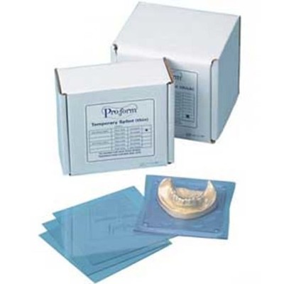 Clear Dental Splint Material .020-.100 Thickness Multiple Packs Shapes