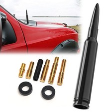 5.45 Universal Car Antenna Silver Amfm Antena Mast Bullet Style For Toyota V