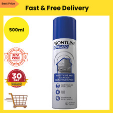 FRONTLINE HomeGard Flea & Tick Household Spray - 500 ml, White UK