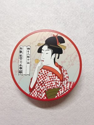 Japanese Pattern Mini can case Metal Storage Case Jewelry Coin Organizer kimono