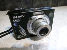 SONY CYBER-SHOT DSC-W15 5.1MP 3X OPTICAL ZOOM VGC WORKING