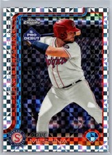 2025 Topps Pro Debut - Chrome Cole Messina #PDC-176 (RC) X-Fractor