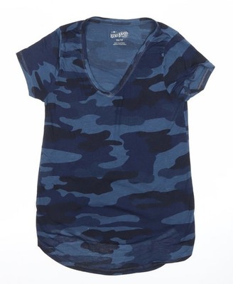 Blaues T-Shirt Unisex Erwachsene UK Größe XS Marke Lucky
