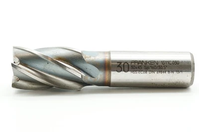 FRANKEN 1311C Schaftfräser Fräser Ø30mm Schaft Ø25mm Sch-länge:45mm GL=123mm Z=5 - Bild 1 von 4