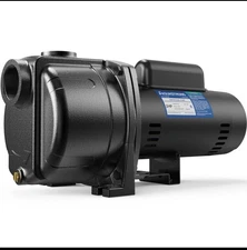 AQUASTRONG 2 HP Centrifugal/Jet Pump 5200 GPH 230V Durable Cast Iron Water Pump