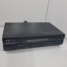 Sharp VC-H960 4-Head Hi-Fi Stereo VHS VCR Player Recorder Super Picture