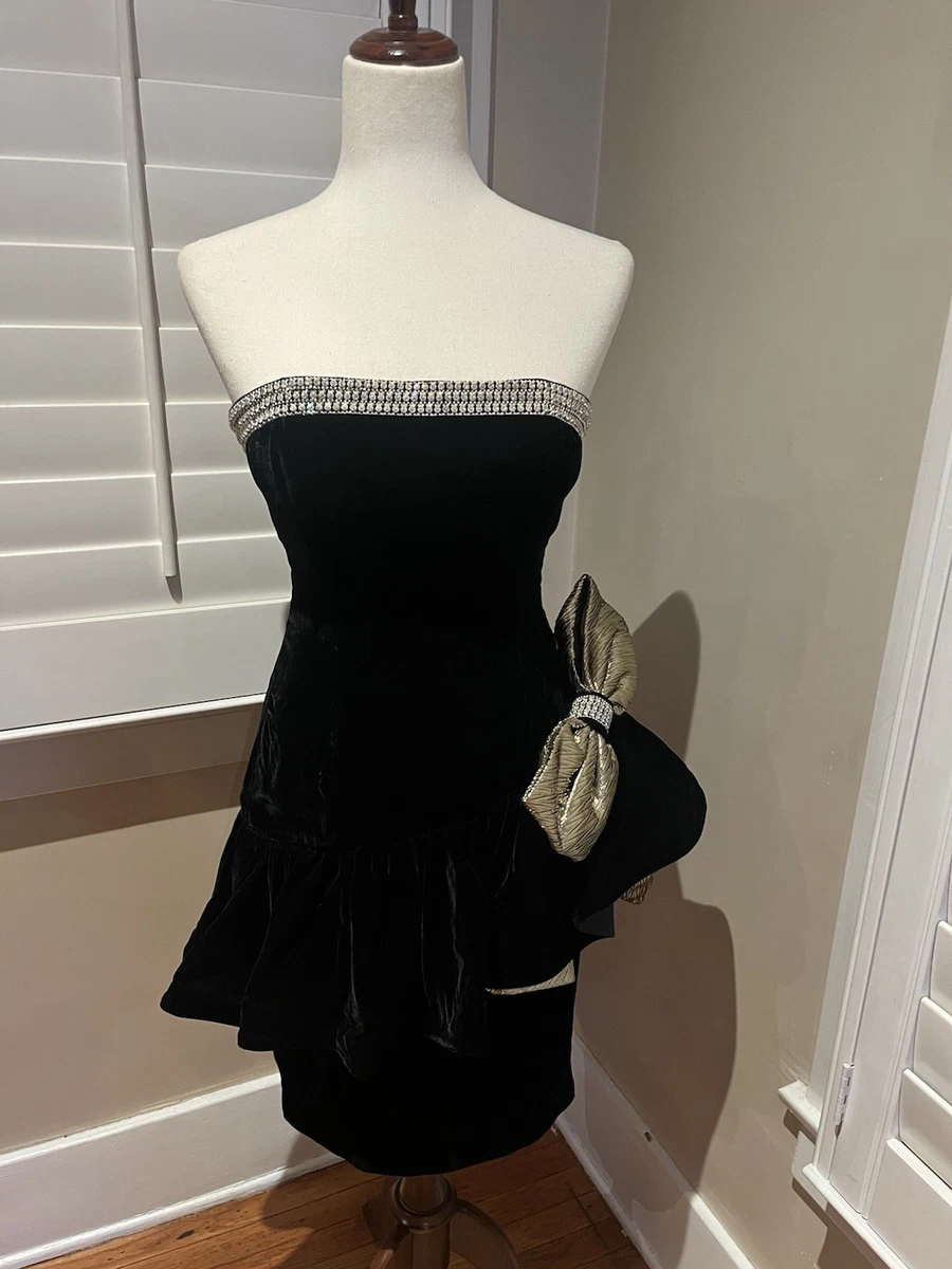 black after five dresses Indiana Women's Vintage Dresses for sale Color:801 Golden Beige Brand_Sydney's Closet Model wears Medium Discover Black Formal Dresses