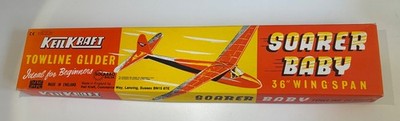 NEW - Keil Kraft Soarer Baby 36'' wingspan Free Flight Model Airplane Kit