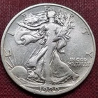 1929 S Walking Liberty Half Dollar 50c Better Grade VF Details #93157