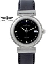 IWC Da Vinci SL Automatic IW3528 Stainless Steel 37mm Black Dial Unworn Box&Card