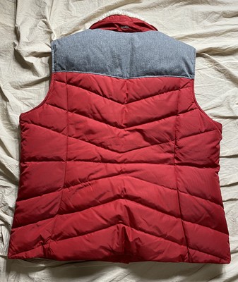 Eddie Bauer Womens EB 650 Red Puffer 