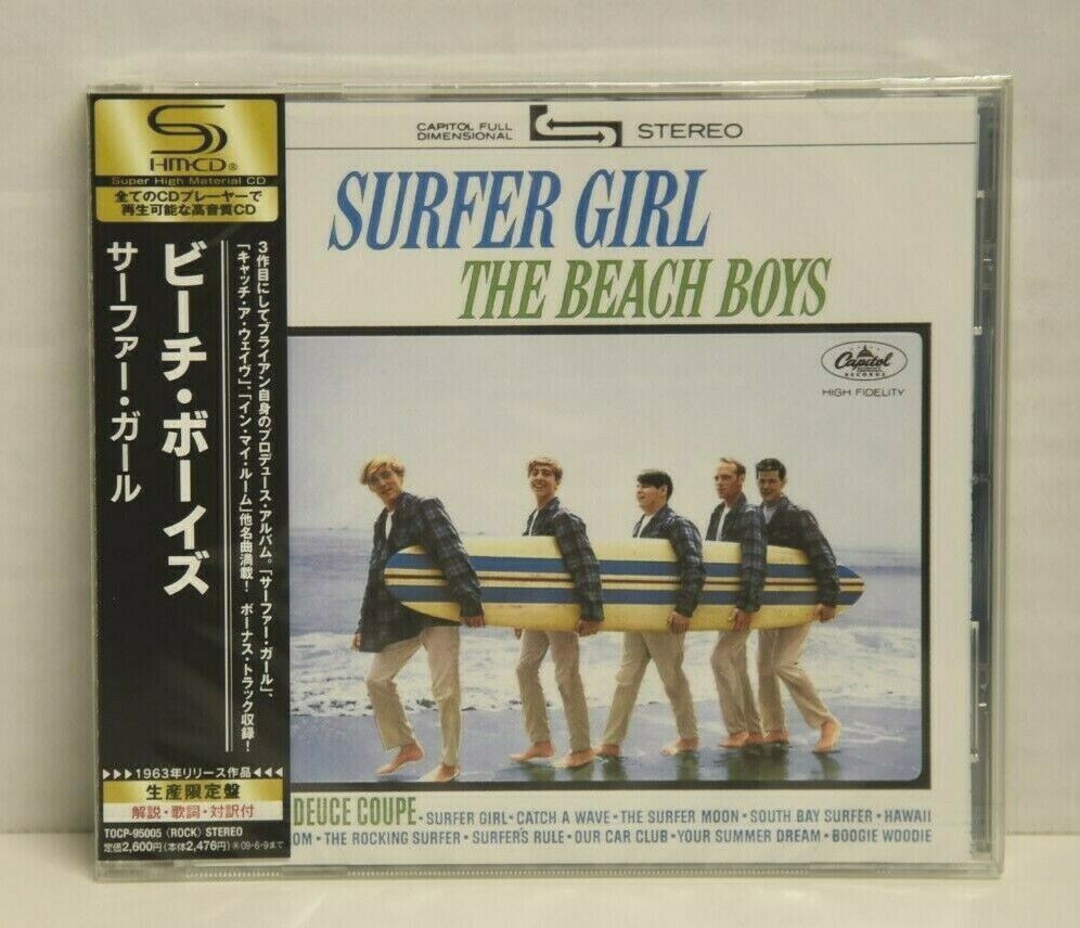 THE BEACH BOYS - SURFER GIRL - SHM-CD + Bonus Track - JAPAN 