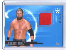 WWE Curtis Axel 2017 Topps Undisputed Event Worn Shirt Relic Card SN 72 of 199