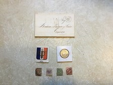 XX RARA moneta italiana 500L 1861 1961 LETTERA 1845 FRANCOBOLLO 1896 5C 1906 20C 10C 5C 