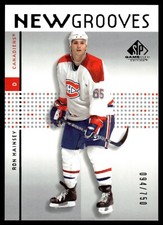 2002-03 SP Game Used #83 Ron Hainsey Rookie 094/750 Montreal Canadiens