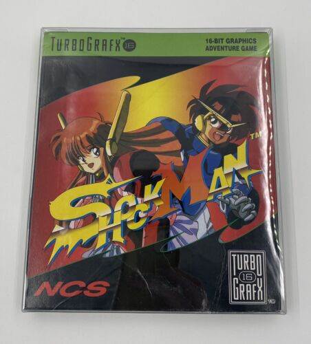 Shockman TurboGrafx-16 CIB TG16 NCS Turbo Grafx 16 NEC Box Manual Tray Hucard - Picture 13 of 15