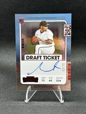 SIXTO SANCHEZ 2021 Contenders AUTO 03/75 Red RC Draft Ticket Miami Marlins