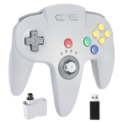2.4 GHz Wireless Controller for Nintendo n64 Console Switch PC Win w/ Rumble Pak