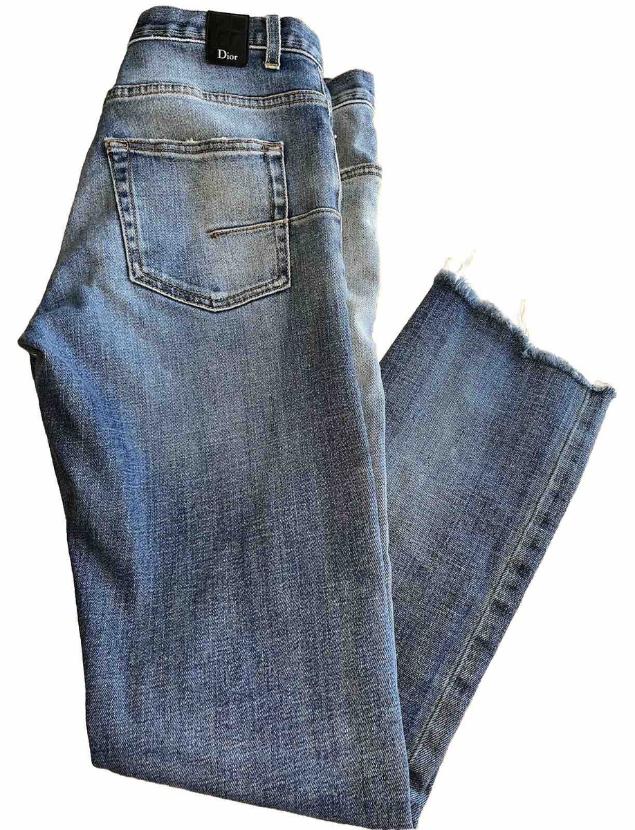 DIOR HOMME Stretch Button Fly Jeans 29 SLIM 17.5 CM Hedi DIOR HOMME Stretch Button Fly Jeans 29 SLIM 17.5 CM Hedi