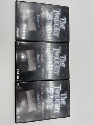 The Twilight Zone Season 1 Complete Definitive Collection 6-Disc
