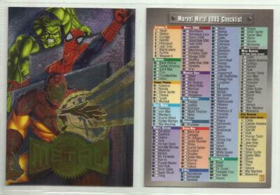 1995 Marvel Metal (Fleer) FOIL 