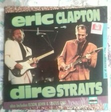 LaserDisc ERIC CLAPTON e DIRE STRAITS - Live! at Knebworth 30.06.1990 - NUOVO! 