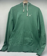 Huf Hoodie Cadet Pullover In Jade Heather-Size Large