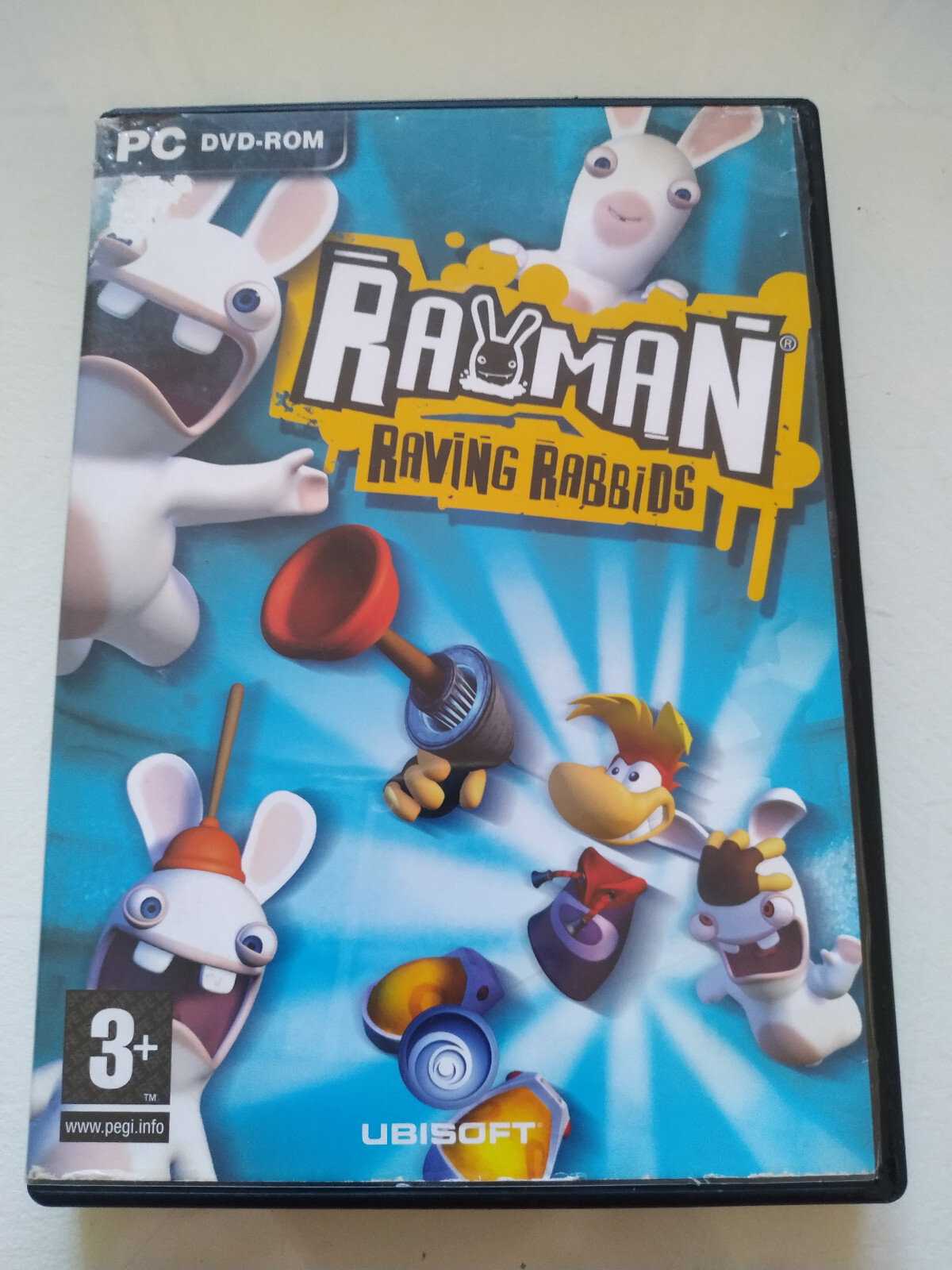 Rayman Raving Rabbids - Game for PC DVD-Rom Edic Spain PAL