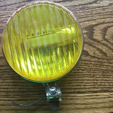 Carello Fog Lights Chromed Yellow Italian Fog Lights Lancia Alfa Fiat 538 Dino