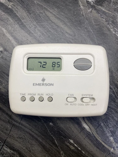 Emerson 70 Series 5+2 Day Single Stage 1H/1C Programmable Thermostat Tested