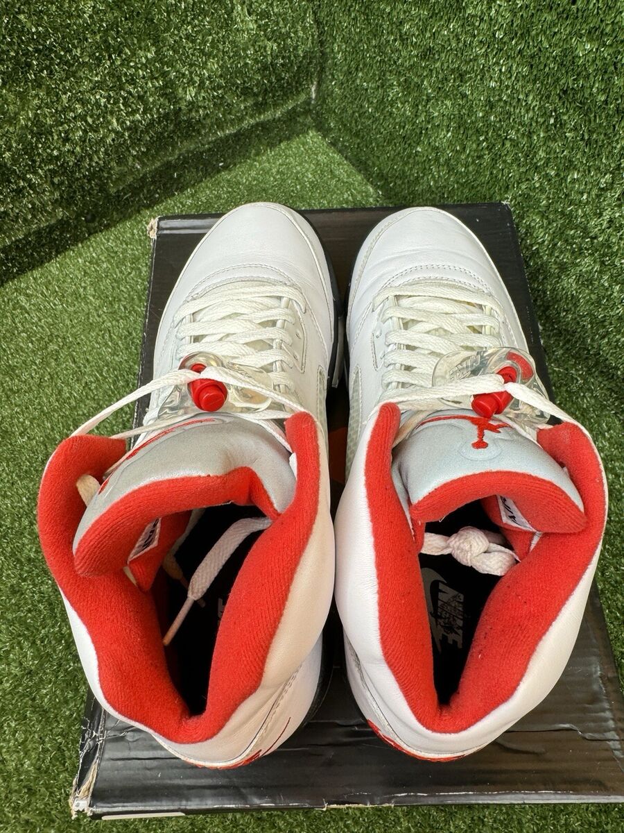 Nike Air Jordan 5 Retro Fire Red Size 9.5 DA1911-102 OG Nike Air Jordan 5 Retro Fire Red Size 9.5 DA1911-102 OG