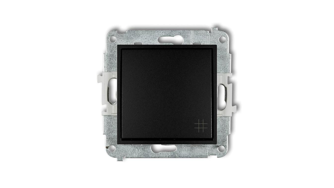 ICON Cross connector mechanism, matt black 12IWP-6 /T2UK