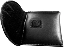 Leather Hearing Aid Carry Travel Storage Pouch **USA SELLER**