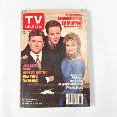 TV Guide 1986 Issue #1712 January 18-24 Night Court Harry Anderson Markie Post